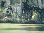 Golf von Phang Nag Seakayak  eine Inseln im Phang Nga Nationalpark mit Kalksteinfelsen (TH).